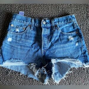 Levi’s Blue Denim Women's Shorts